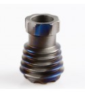 EDC TC4 Pendant Lamp Pendant Ourdoor Pendant LED Flashlight Accessories - flame 