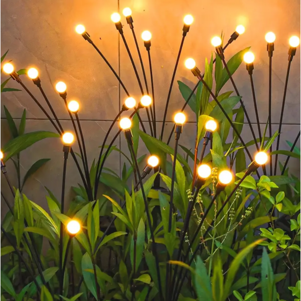 1 Pack, Brighten Up Your Garden With These Waterproof Solar-Powered LED Lights - 6/8 LEDs With Color-Changing Options