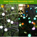 1 Pack, Brighten Up Your Garden With These Waterproof Solar-Powered LED Lights - 6/8 LEDs With Color-Changing Options