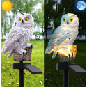 1pc Garden Solar Lights Outdoor Decorative  Owl Solar LED Lights With Stake For Garden Lawn Pathway Yard Decortions